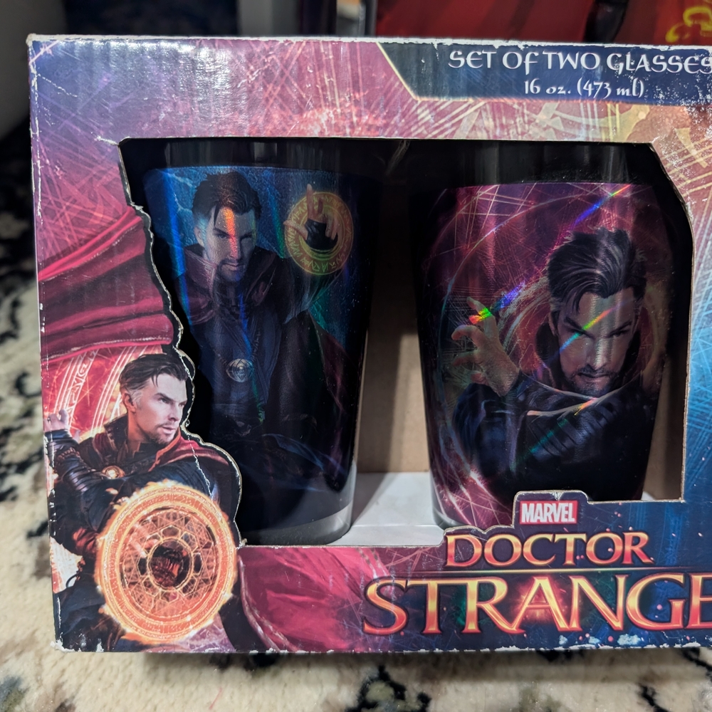 Doctor Strange Set of Two Glasses